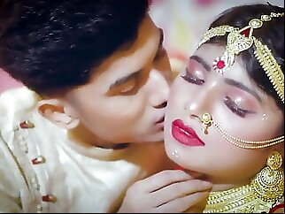 Indian newly weds, Saree Suhagraat sex fingering blowjob