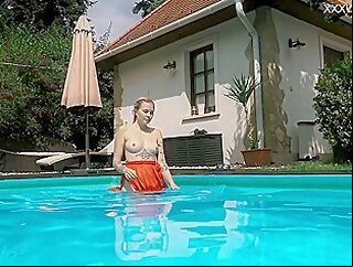 Finlands Best Underwater Nude Swimming With Mimi Cica blonde big tits