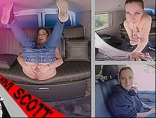 Kim Scott - Giving Me Directions - English Amateur In A Car big tits amateur